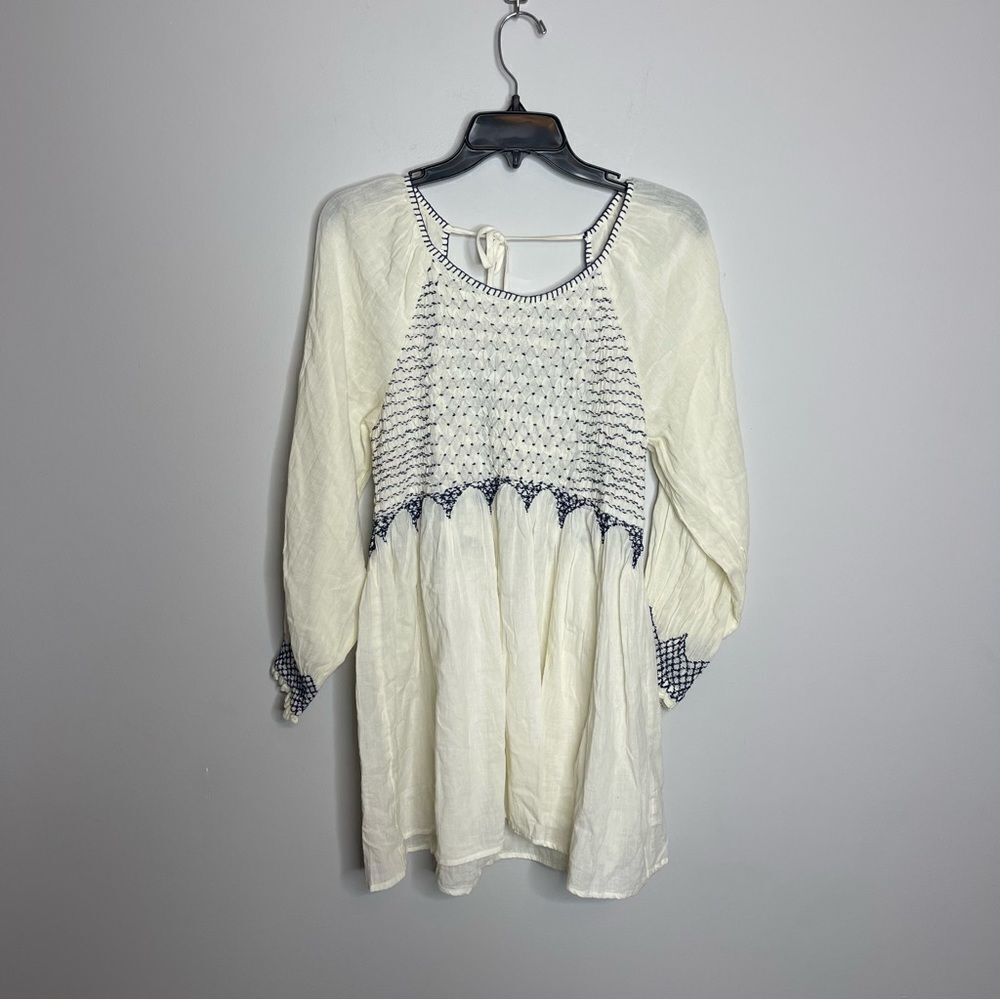 FREE PEOPLE What A Feeling Tunic - Sage Combo - Picture 5 of 9